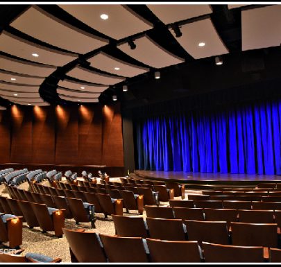 Inside the Egg - the auditorium