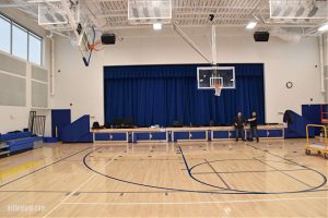 Big Flats school auditorium gym